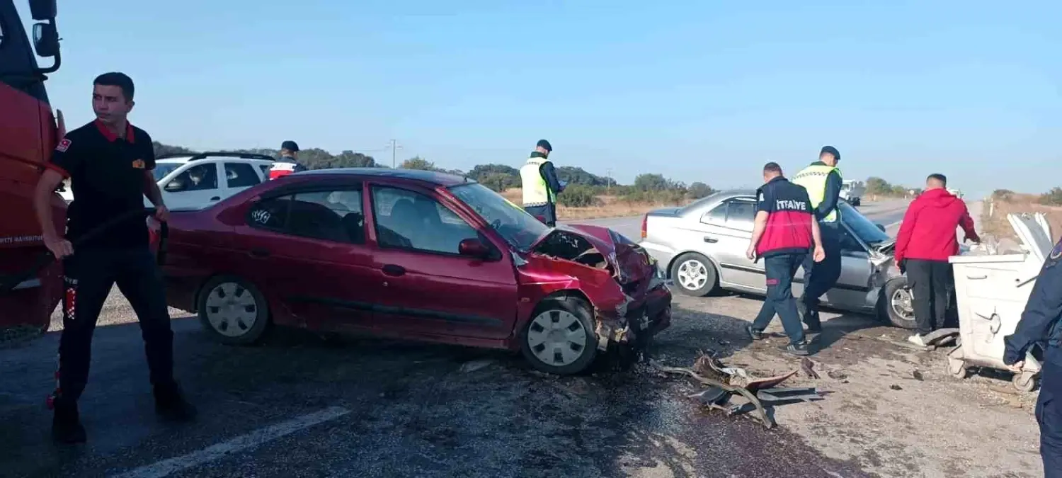 Çanakkale\'de Trafik Kazası: 2 Yaralı