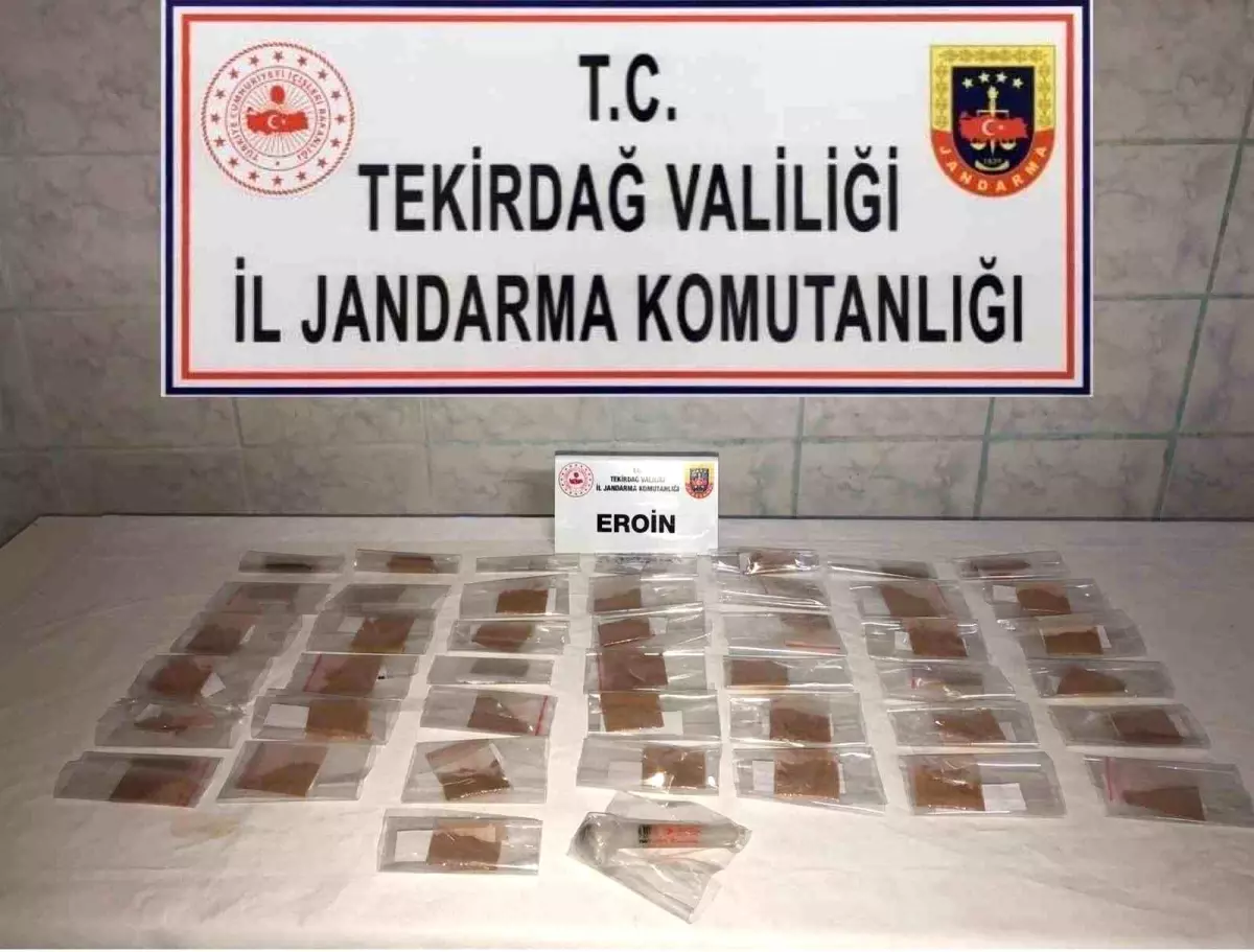 Tekirdağ\'da Uyuşturucu Operasyonları