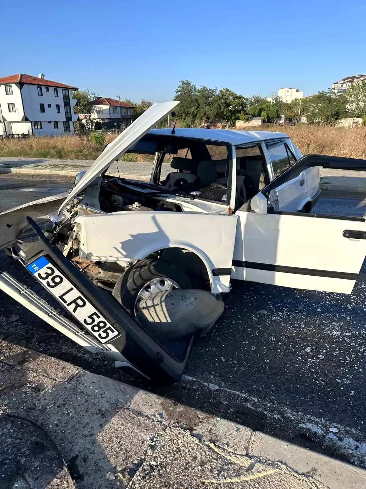 Tekirdağ\'da Trafik Kazası: 1 Yaralı