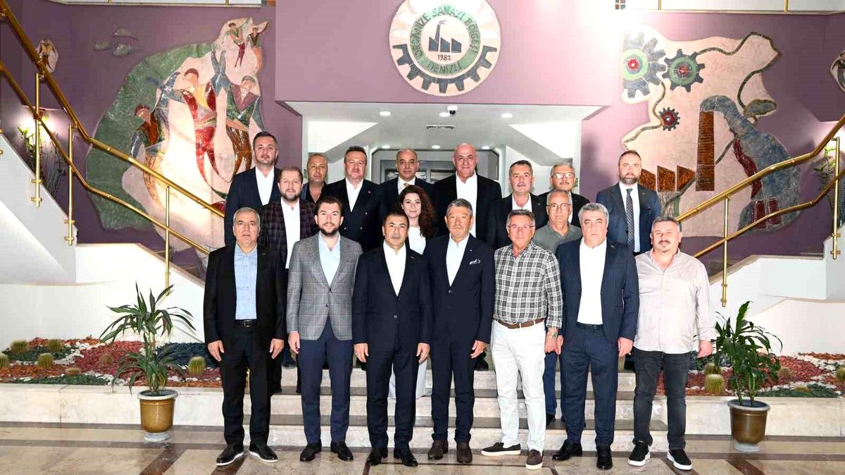Denizli OSB\'ye Yeni Yönetim Sevinci