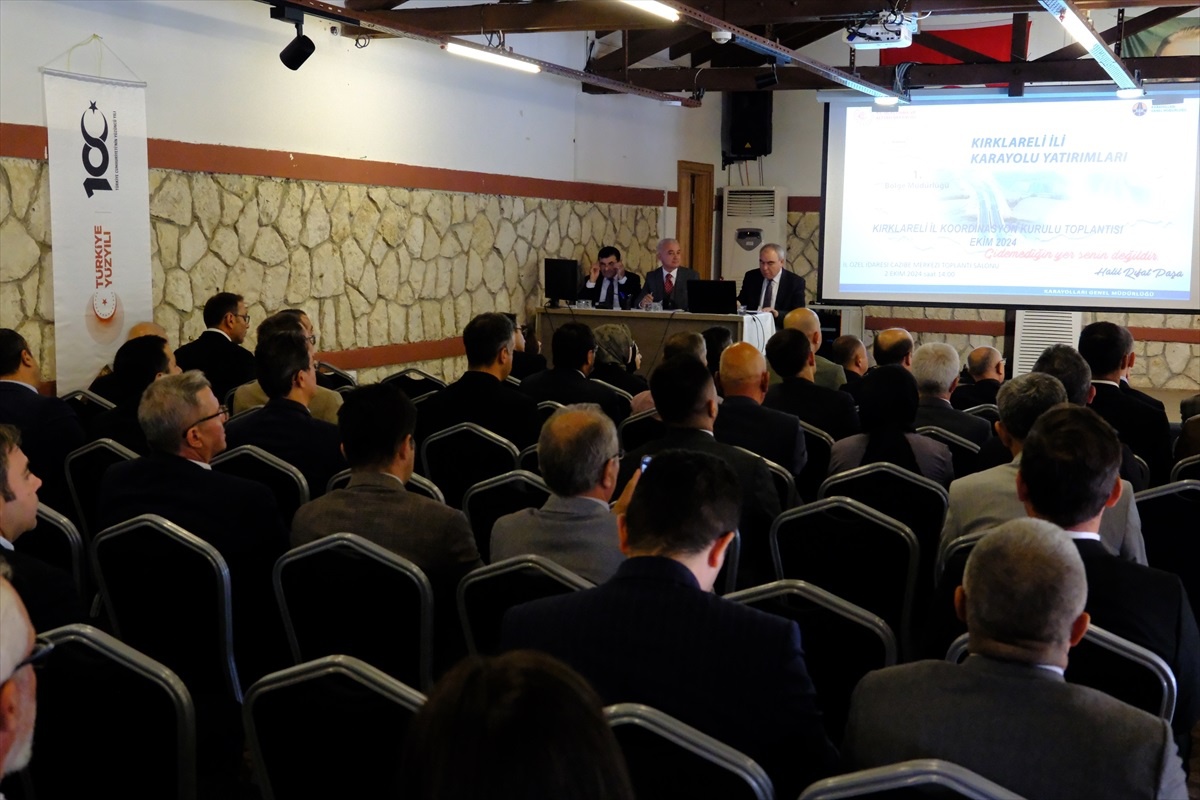Kırklareli\'nde 2024 Proje Gelişmeleri Görüşüldü