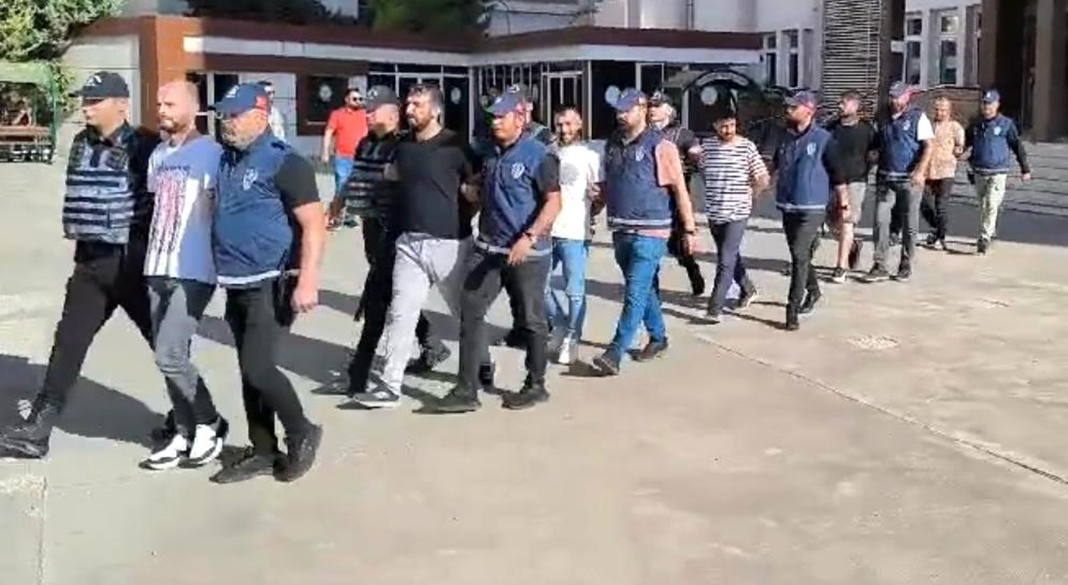 Gaziantep\'te 12 Şahıs Tutuklandı