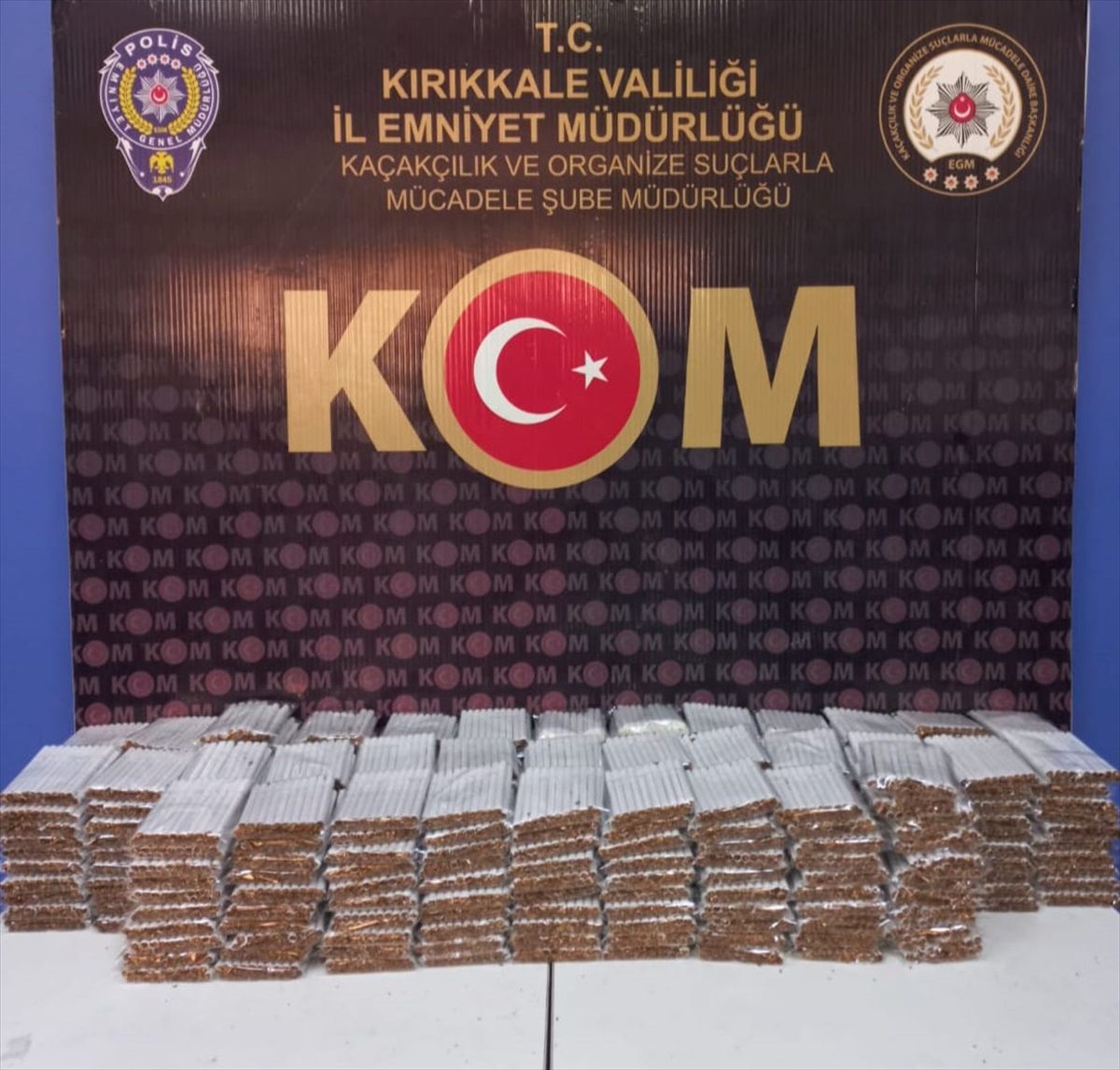 Kırıkkale\'de 7 Bin Dolu Makaron Ele Geçirildi