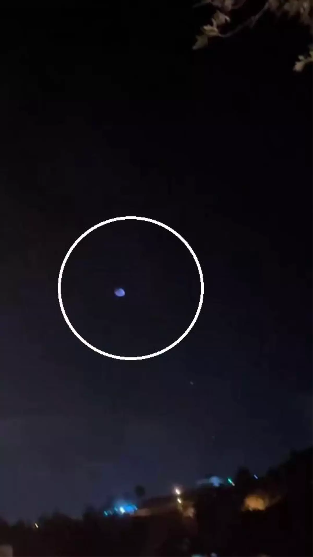 Hatay\'da Füze Görüntüleri