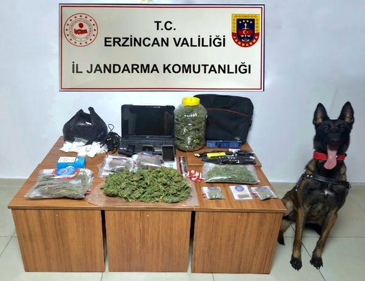 Erzincan\'da Uyuşturucu Operasyonu