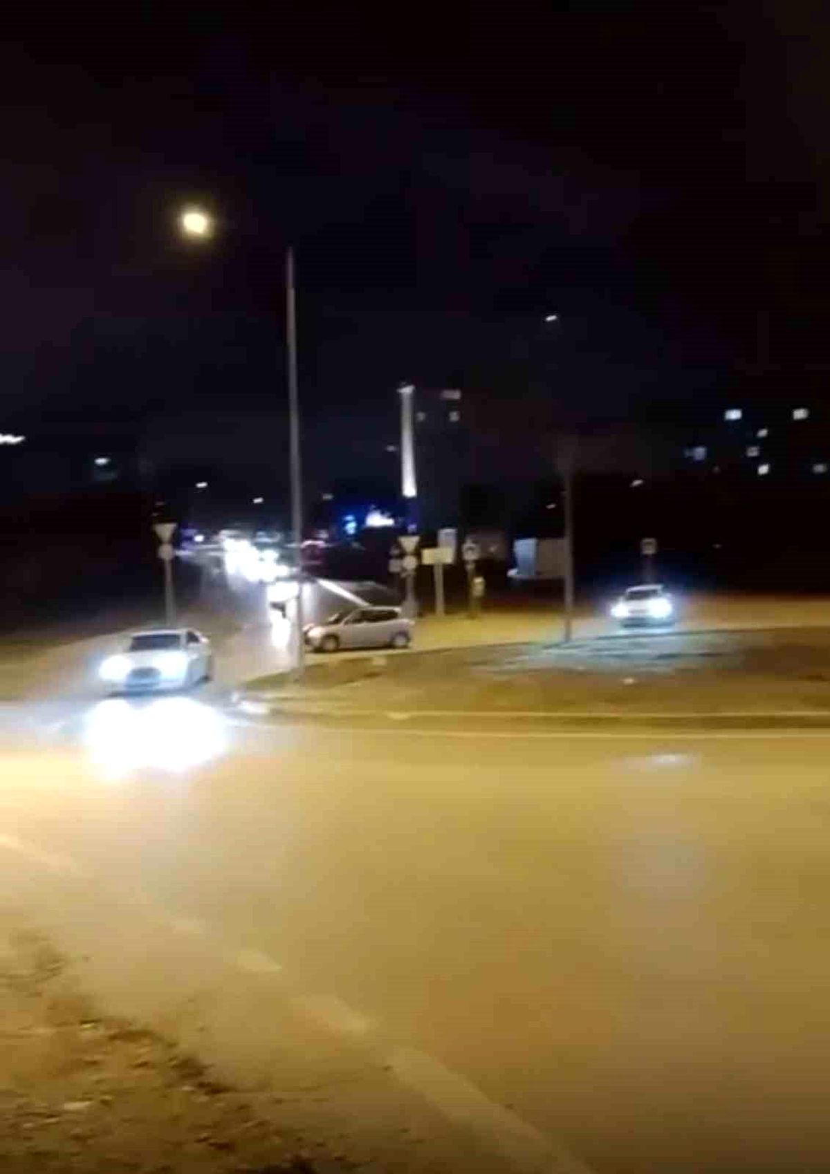 Bursa\'da Drift Atan Sürücü Kaçtı