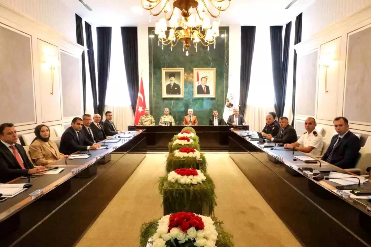 Kırklareli\'nde Güvenlik Toplantısı Yapıldı