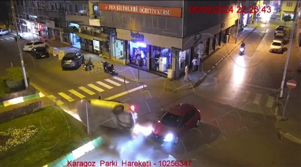 Kırklareli\'nde Trafik Kazaları Kamerada