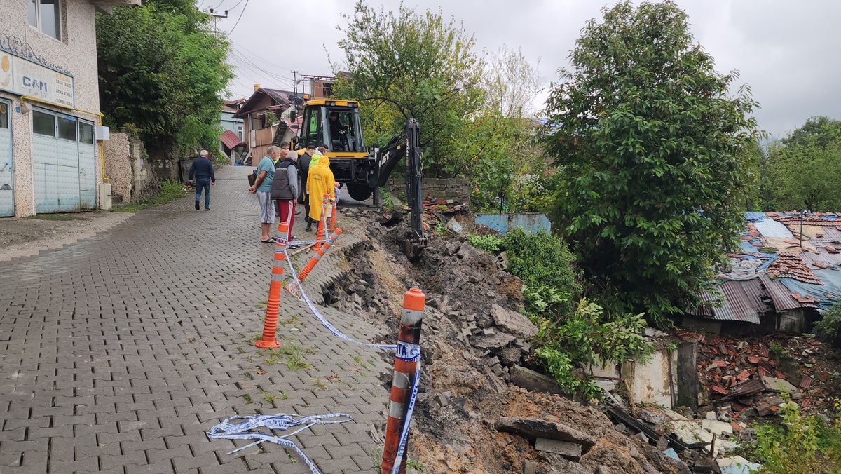 Zonguldak\'ta Şiddetli Yağışlar Heyelan ve Taşkınlara Neden Oldu