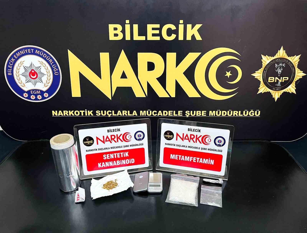 Bilecik\'te Uyuşturucu Operasyonu: 2 Tutuklama