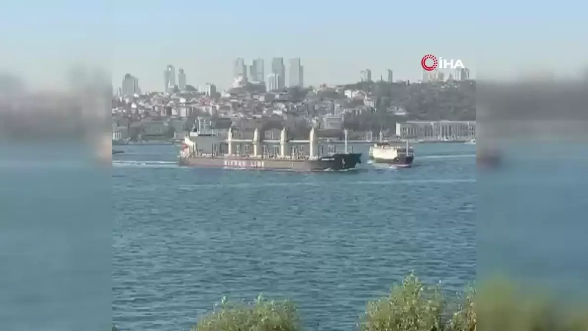 İstanbul Boğazı\'nda Gemi Çarpışması