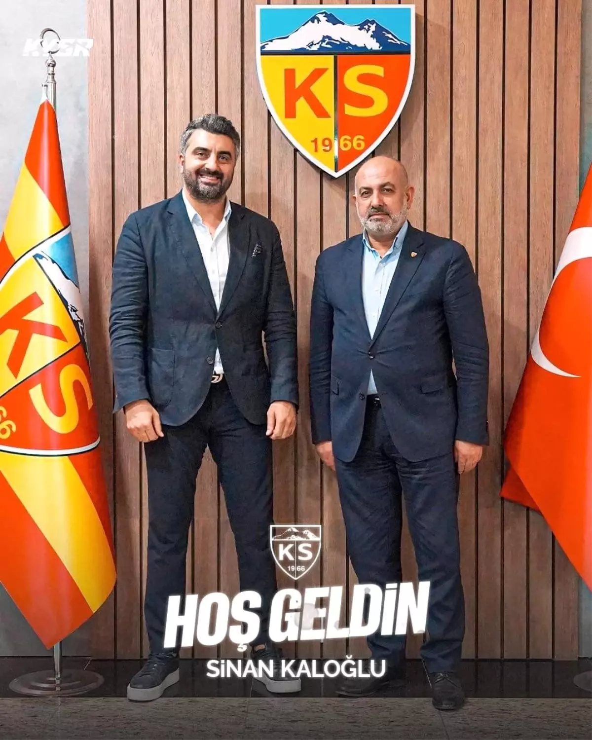 Kayserispor, Sinan Kaloğlu\'nu Teknik Direktör Yaptı