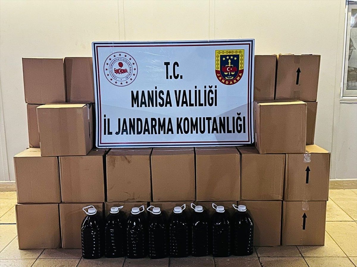 Manisa\'da 2 Ton Sahte Zeytinyağı Ele Geçirildi