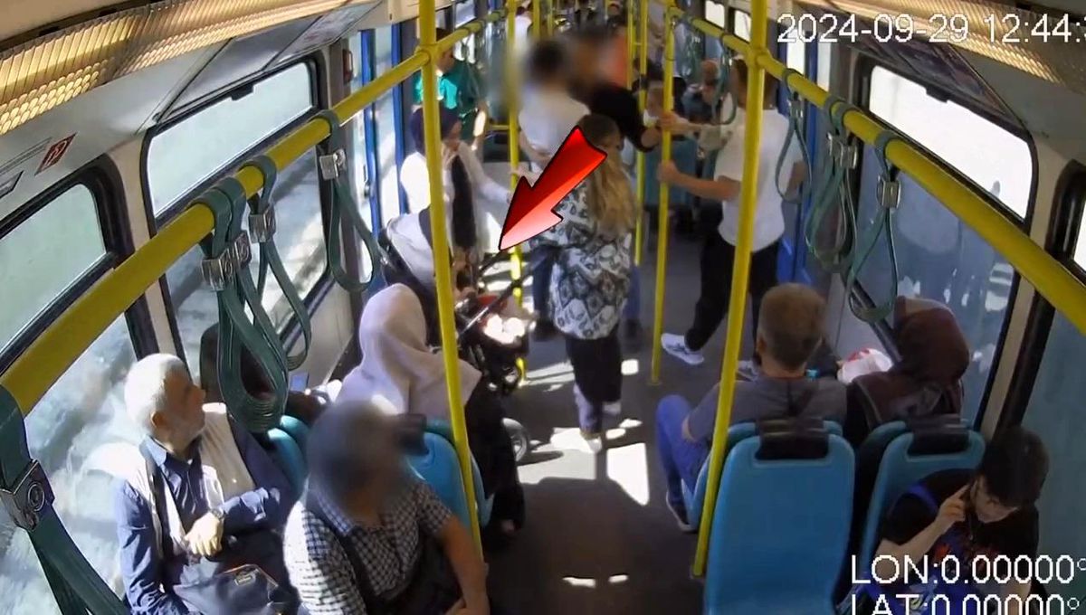 Bursa Metroda Kavga Paniği