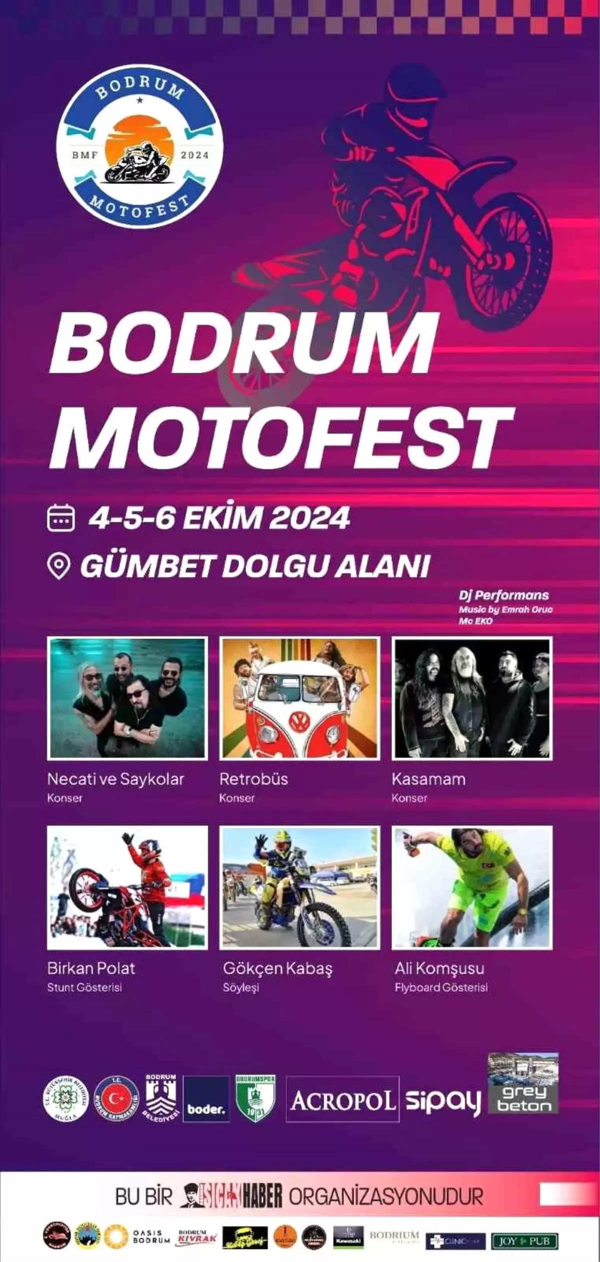 Uluslararası Bodrum Motofest Başlıyor