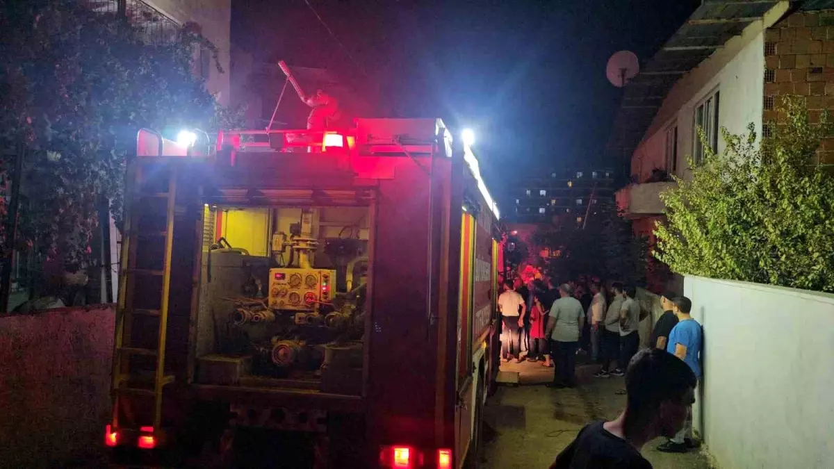 Nazilli\'de Mutfağı Tüp Yüzünden Yanma Tehlikesi Geçirdi