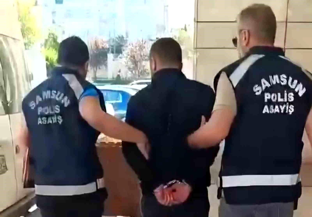 16 Yıl Hapis Cezalı Şahıs Samsun\'da Yakalandı
