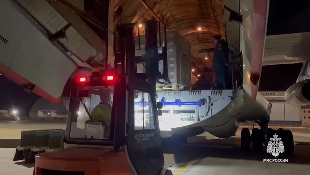Rusya, Lübnan\'a 33 Ton İnsani Yardım Gönderdi