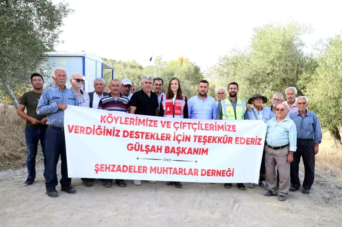 Şehzadeler Belediyesi\'nden Tarım Arazilerine Erişim Kolaylığı