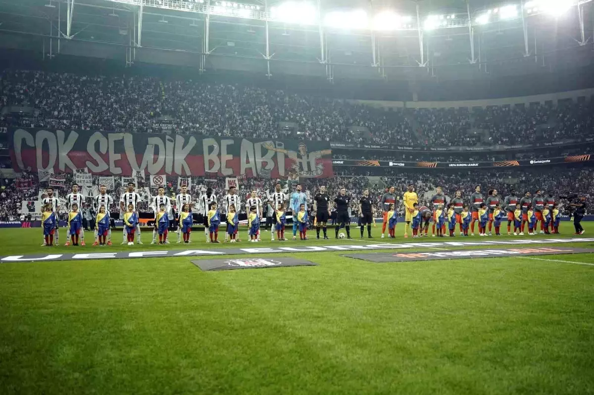 Beşiktaş - Eintracht Frankfurt Eşitlikle Başladı