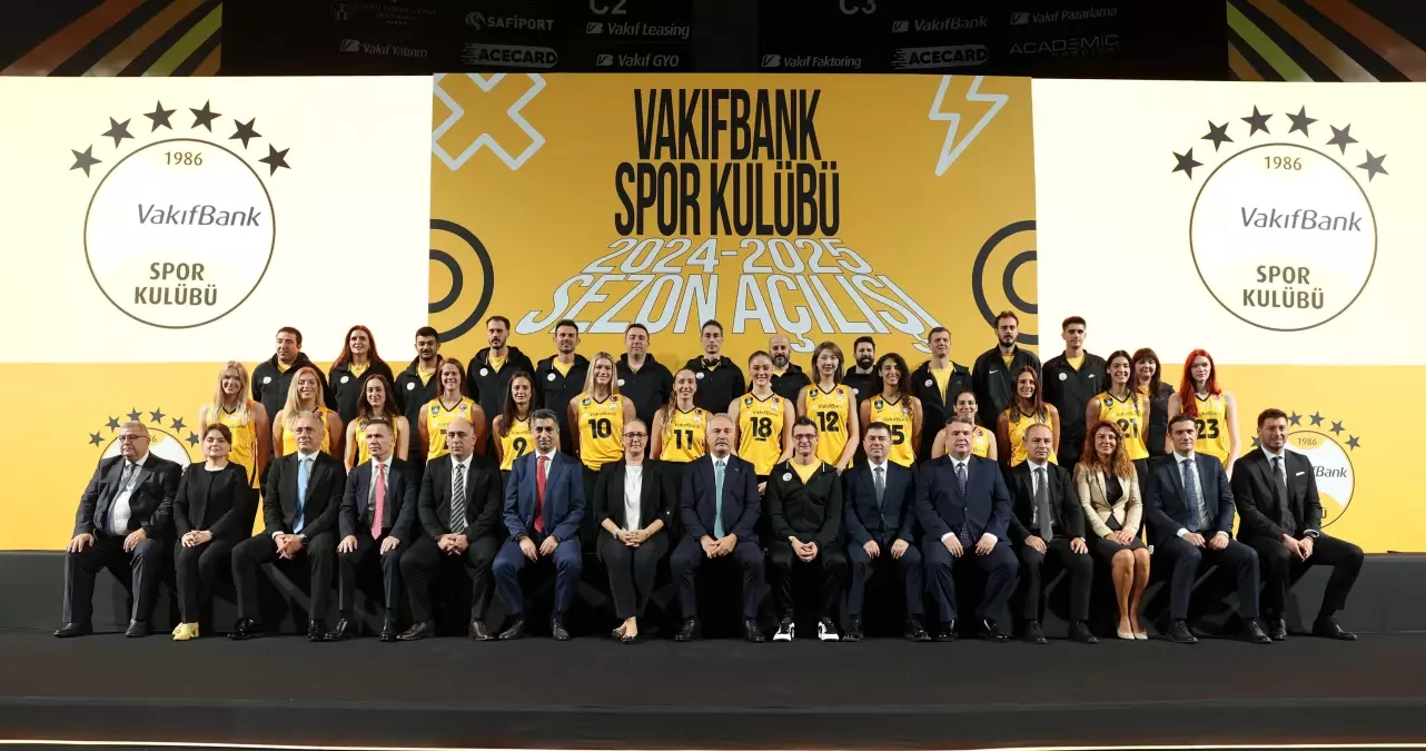 VakıfBank 2024-2025 Sezonunu Açtı