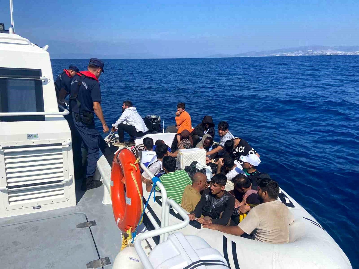 Aydın\'da 210 Düzensiz Göçmen Kurtarıldı