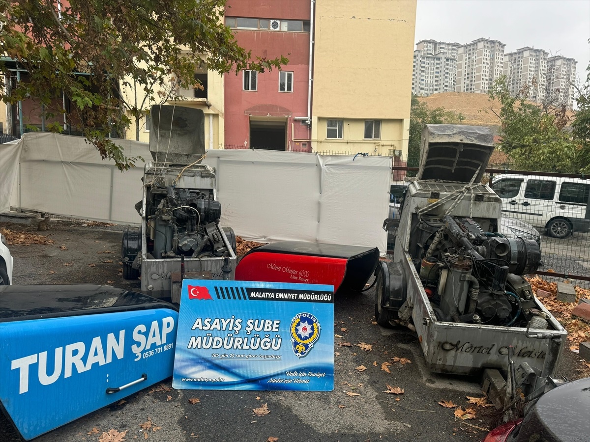 Şap Makineleri Hırsızları Cezaevinde