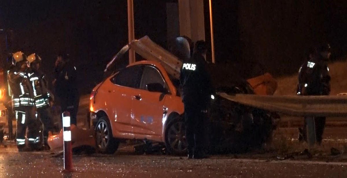 Ankara\'da Taksi Kazası: Sürücü Hayatını Kaybetti