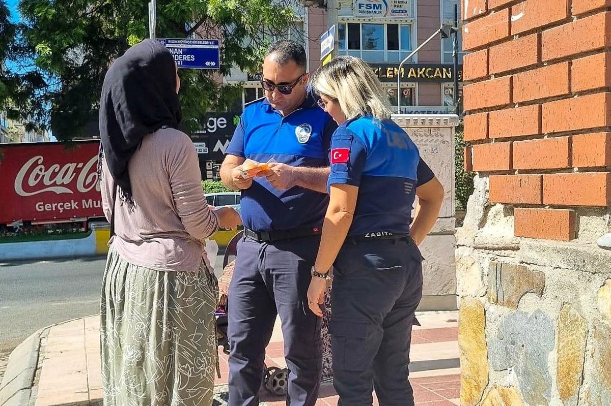 Efeler Belediyesi Dilencilere Karşı Denetimlerini Sürdürüyor