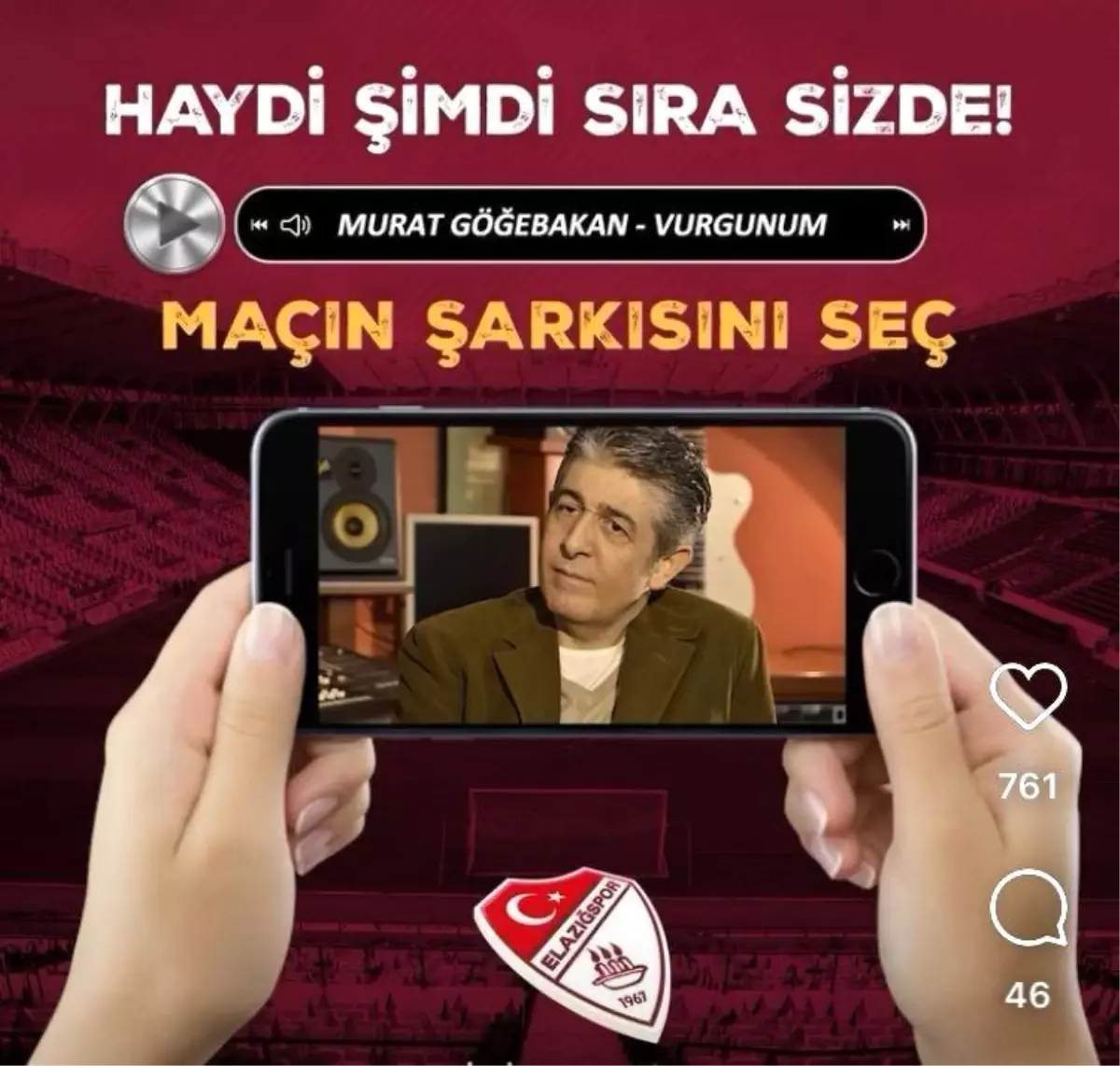 Elazığspor, Taraftarına Maç Şarkısı Soruyor