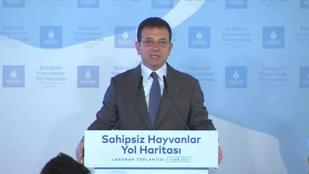 İmamoğlu: "Tek Bir Sokak Hayvanının Bile Uyutulmasına Asla İzin Vermeyeceğiz"