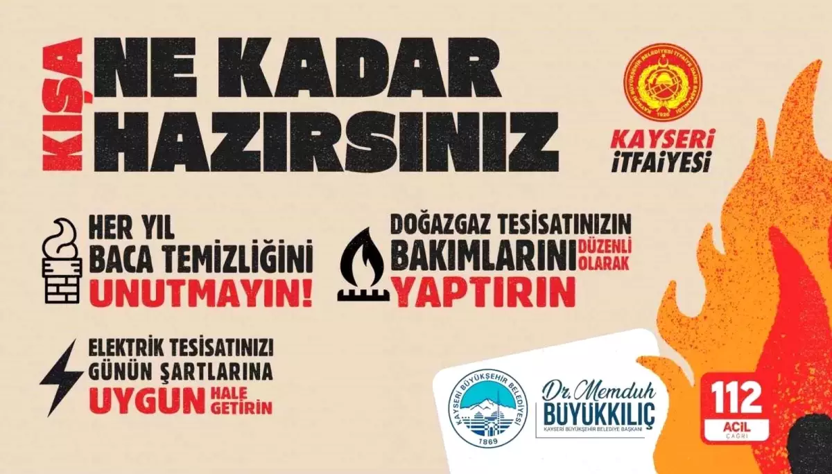 Kayseri\'de Karbonmonoksit Zehirlenmelerine Karşı Uyarılar