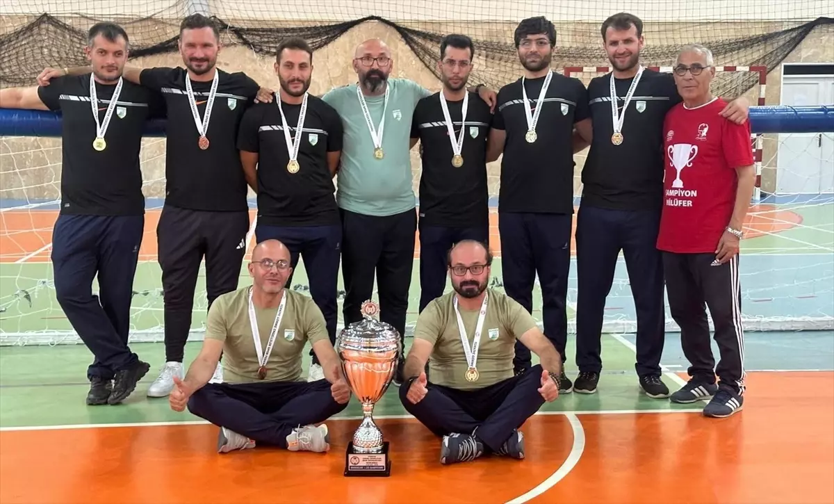 Nilüfer Belediyespor Goalball\'da Şampiyon