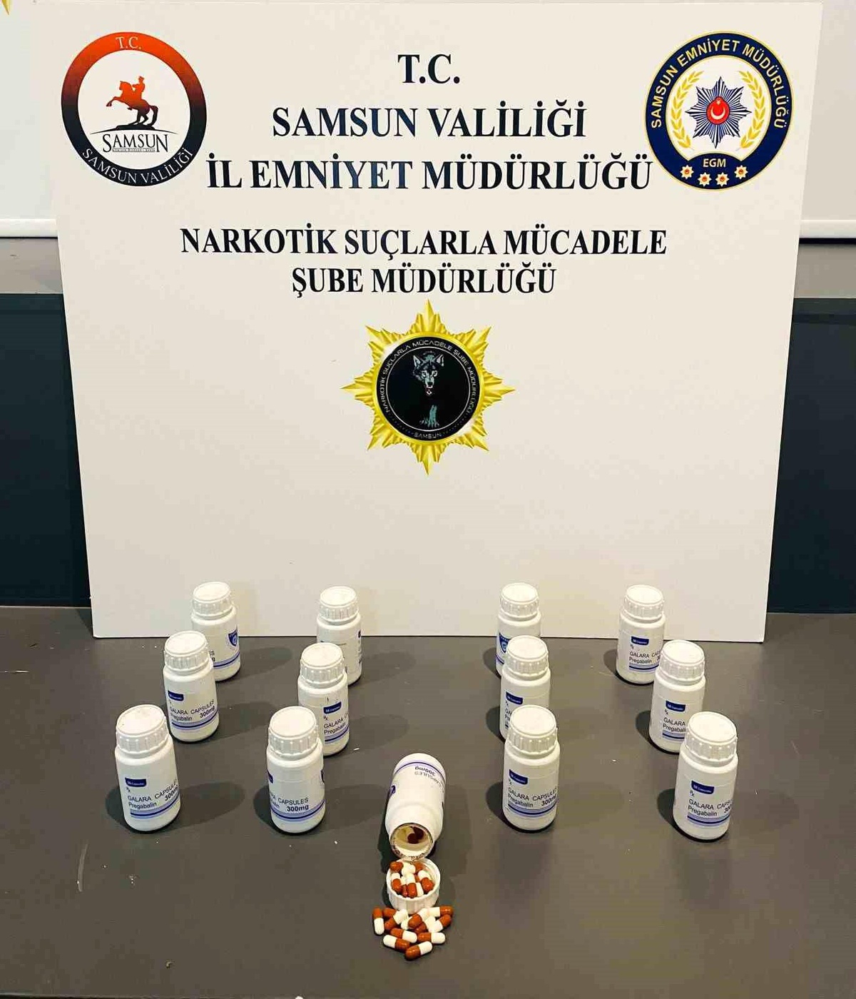 Samsun\'da Narkotik Operasyonu