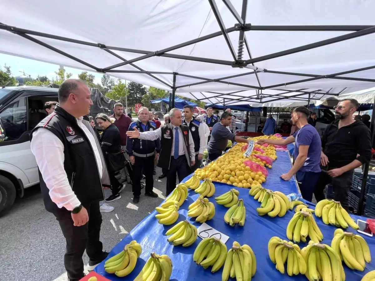 Çorum\'da Zabıta Ekipleri Pazar Denetimlerini Sürdürüyor