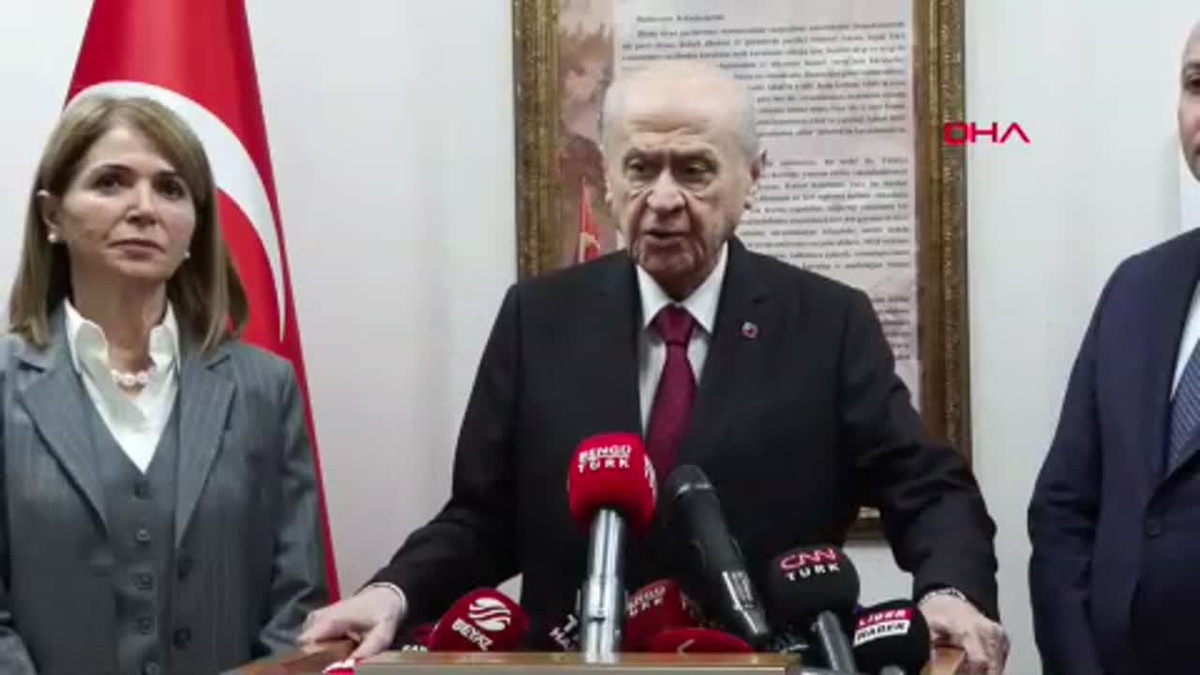 Bahçeli, MHP\'nin Eğitim Programının Açılışında Konuştu