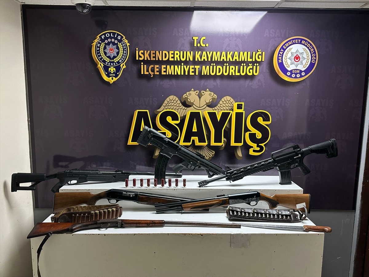 İskenderun\'da 8 Şüpheli Gözaltına Alındı