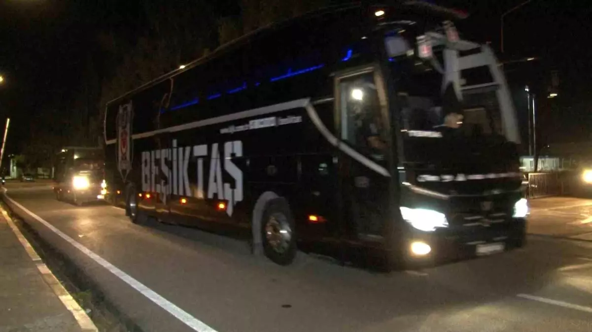 Beşiktaş Gaziantep\'e Ulaştı