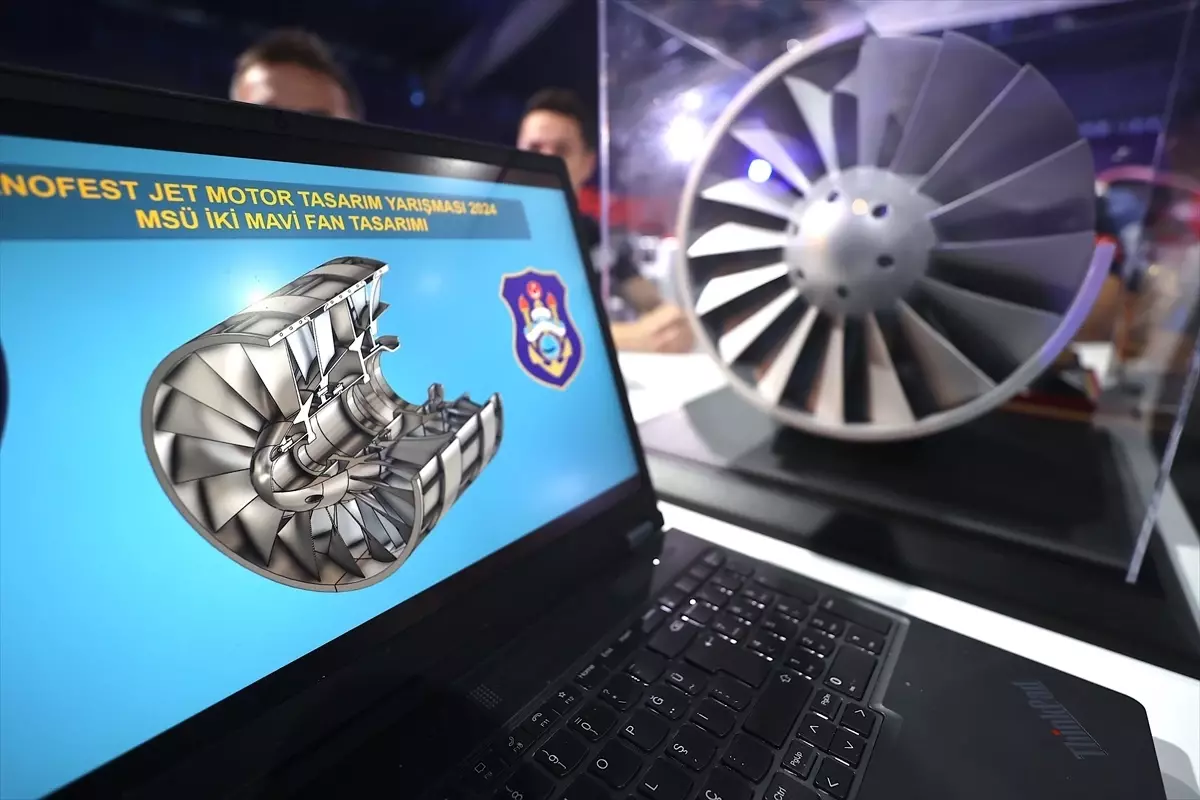 MSÜ Öğrencileri Turbo Fan Modülüyle Birinci Oldu