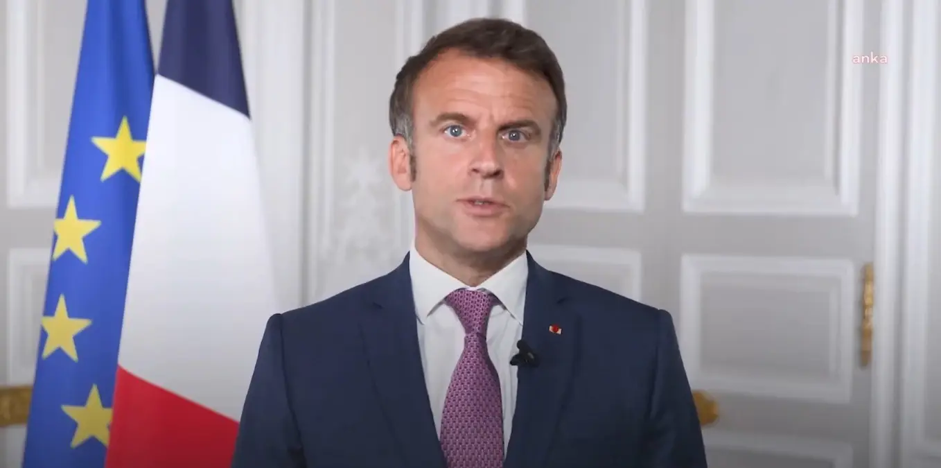 Macron\'dan İsrail\'e Silah Sevkiyatına Durdurma Çağrısı