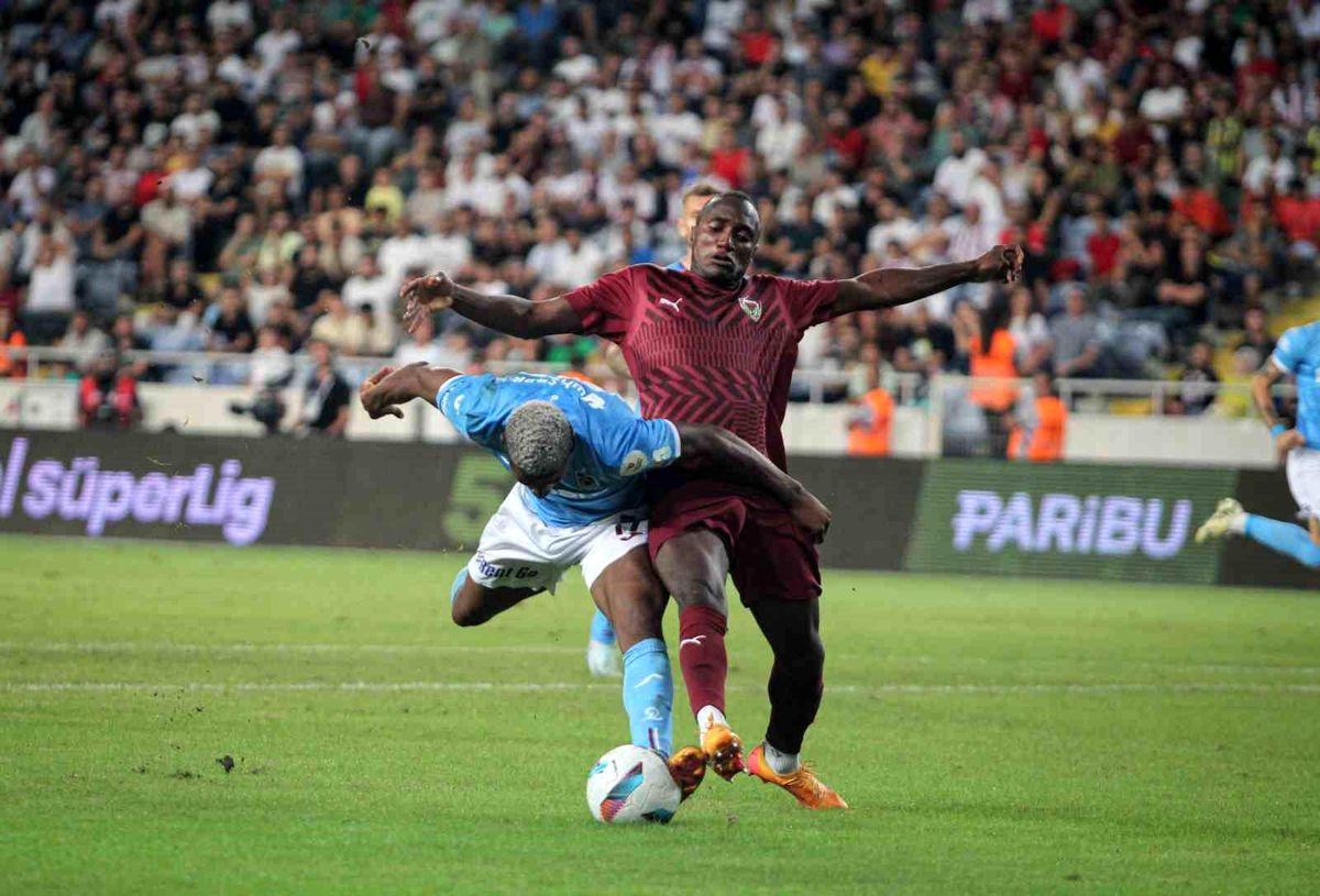 Hatayspor - Trabzonspor: 1-1 Beraberlik