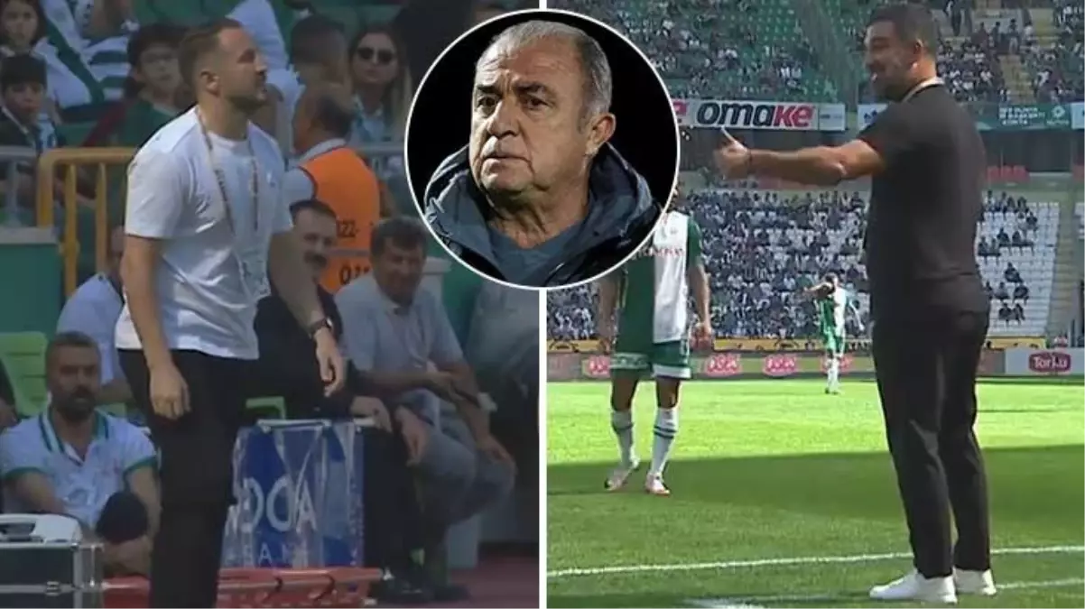 Ali Çamdalı\'nın maça damga vuran hareketi akıllara Fatih Terim\'i getirdi