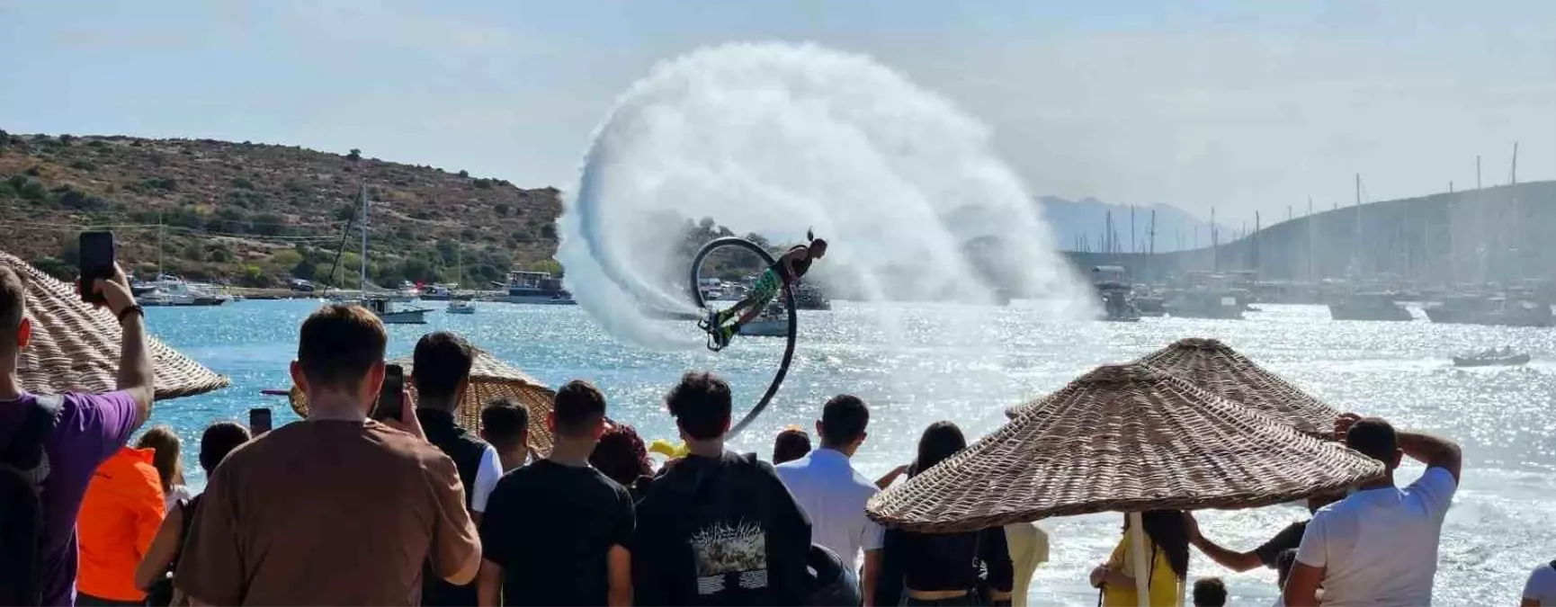 Bodrum Motofest\'te Adrenalin Dolu Anlar