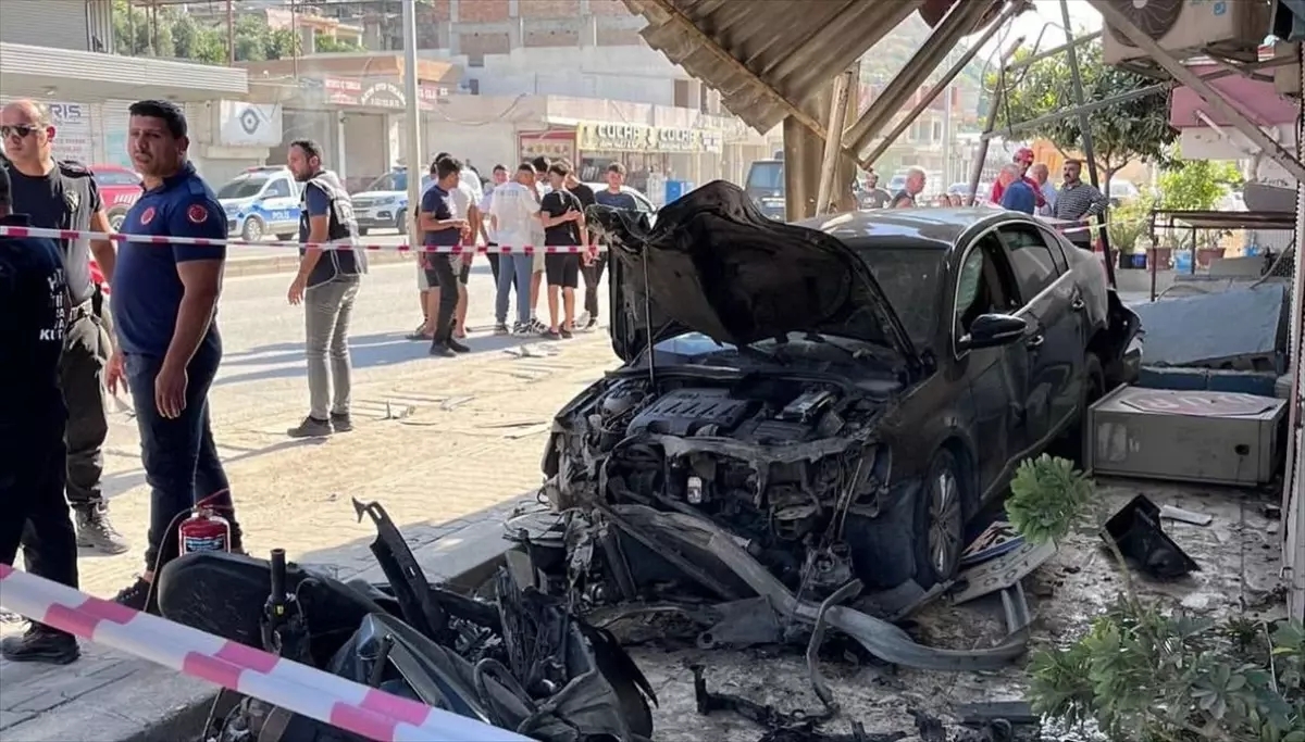 Antakya\'da Kaza: Motosiklet Sürücüsü Hayatını Kaybetti