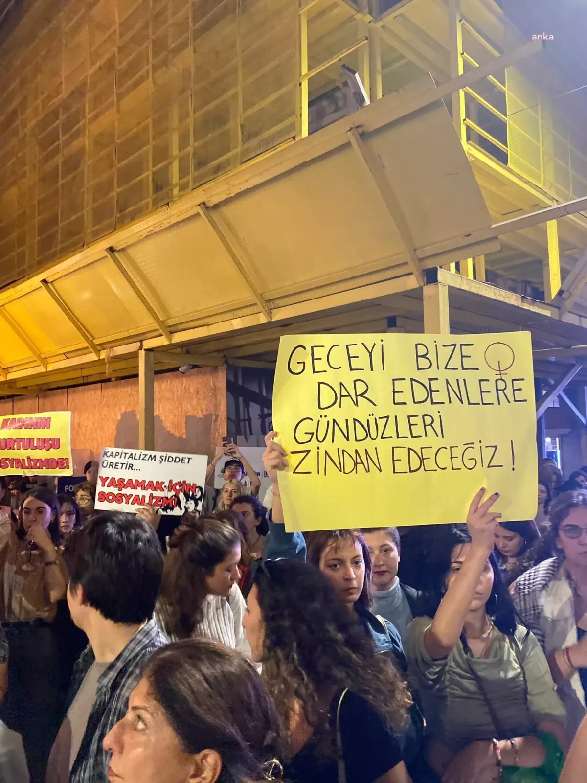 Kadına Yönelik Şiddete Protesto