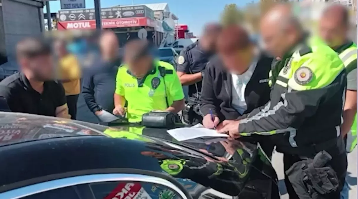 Kayseri\'de Drift Cezası: 32 Bin TL