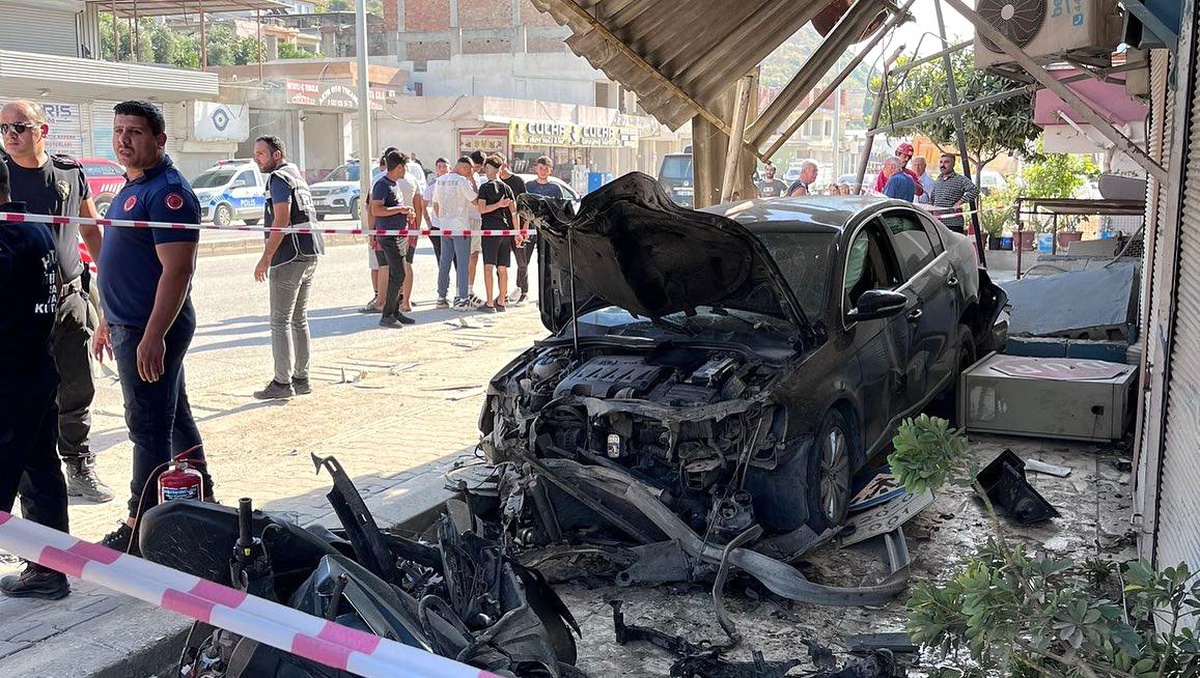 Antakya\'da Motosiklet Kazası: Bir ölü