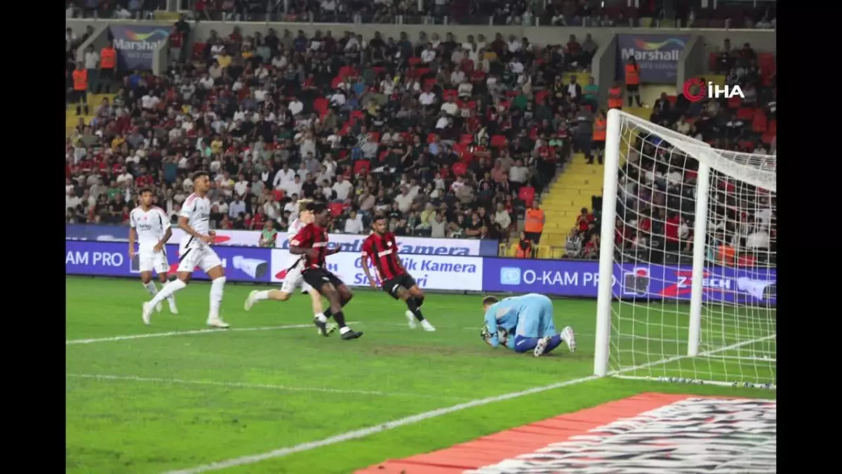 Gaziantep FK - Beşiktaş: 1-1