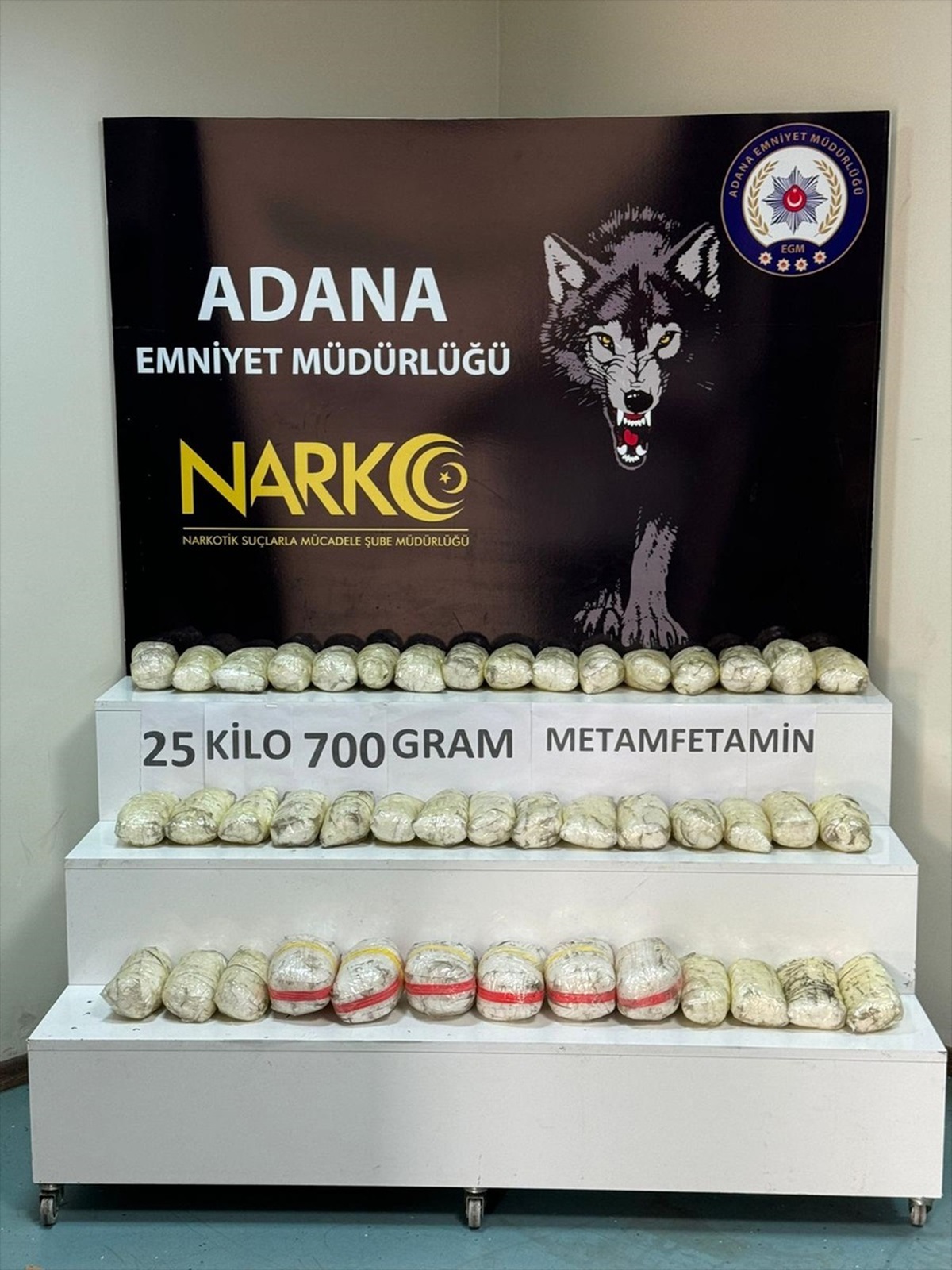 Adana\'da Tırda 25 Kilo Uyuşturucu Ele Geçirildi