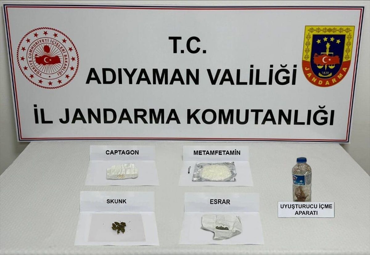 Adıyaman\'da Uyuşturucu Operasyonu